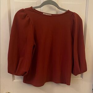Elegant Rust Women's Top
